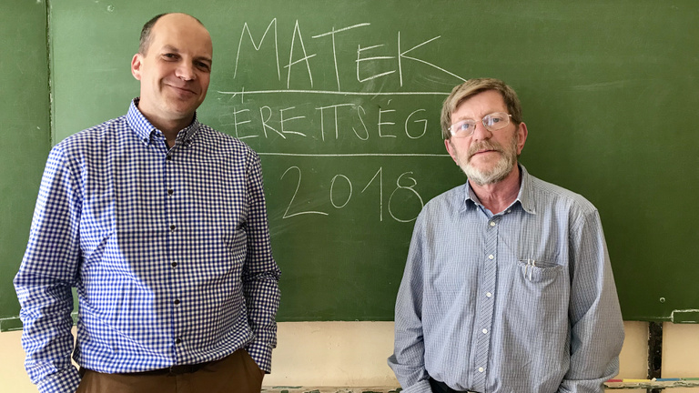 Gerőcs és Csapodi tanár úr megoldotta a matekérettségit