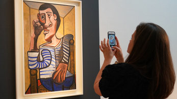 Megrongálták a kiállítás-előkészítők Picasso önarcképét