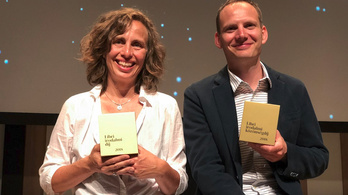 Bödőcs és Tompa Andrea nyerte a Libri irodalmi díjat