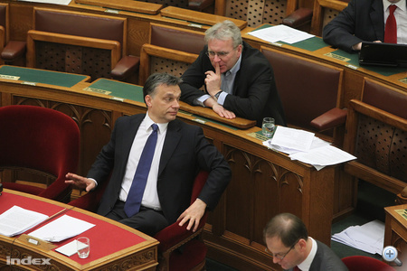 Orbán Viktor és Pokorni Zoltán (Fidesz)