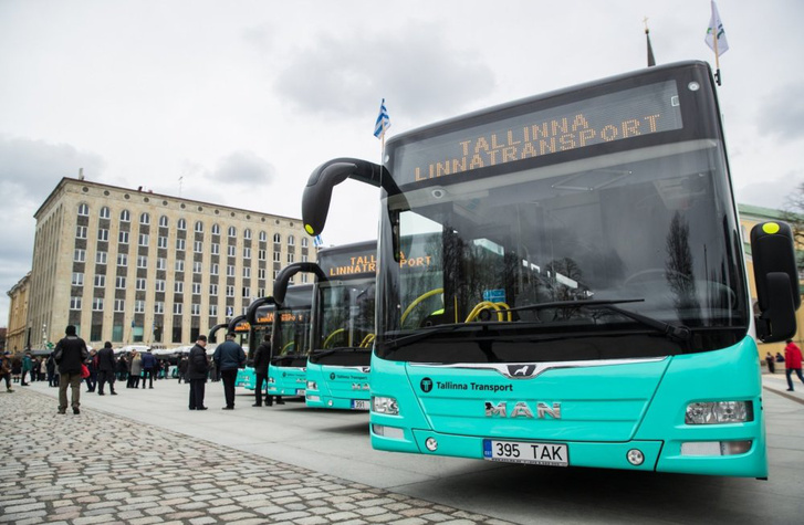 Az új tallinni Euro VI-os MAN Lion’s Cityk átadása 2018 áprilisában