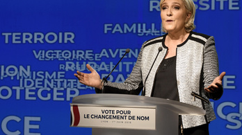 Marine Le Pen pártja új nevet kapott