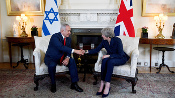 Netanjahu Londonban akaszkodott össze Theresa May-jel