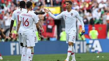 Ronaldo 2 meccs után 4 gólos, Portugália szenvedve nyert