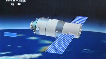 Furcsa dolgokat művel a kínai űrállomás