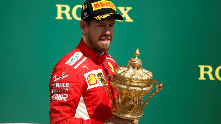 Vettelé az év versenye, a Brit GP