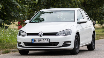 Használtteszt: Volkswagen Golf VII 1,6 TDI Bluemotion Trendline - 2013.