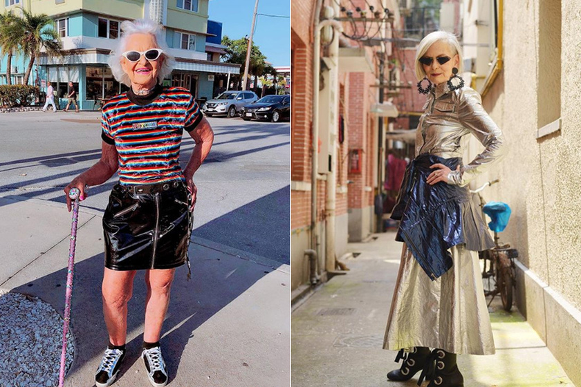 Az Instagram legstílusosabb 60 év feletti női: szétlájkolják a fotóikat