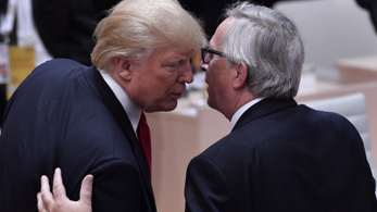 Washingtonban tárgyal Juncker és Trump a transzatlanti kereskedelmi kapcsolatokról