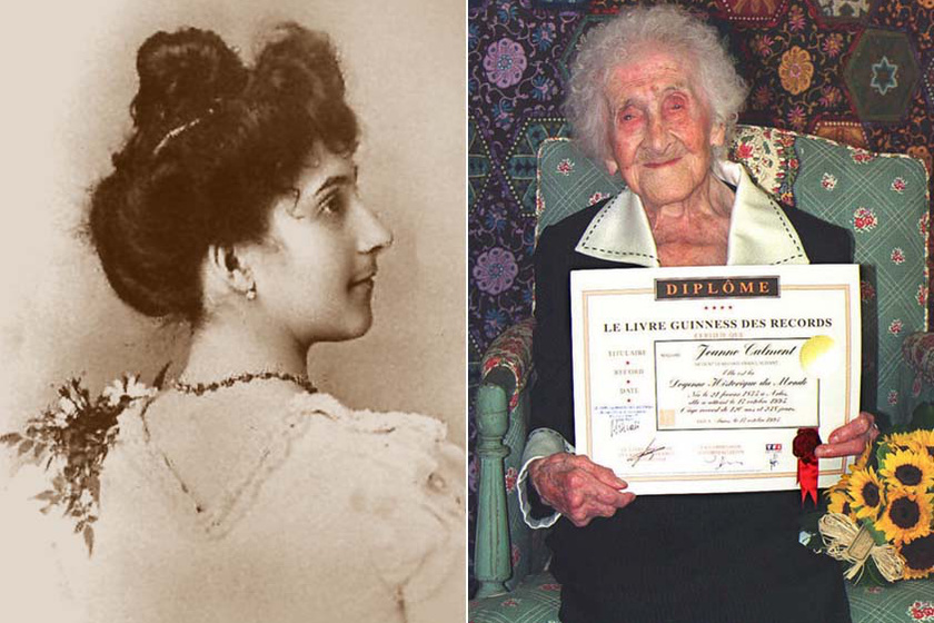 122 éves koráig élt a francia asszony: különös képeken mutatjuk hosszú életét