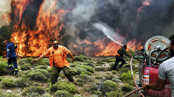 79-re nőtt a görögországi tűzvész áldozatainak száma