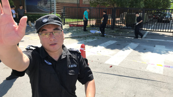 Robbanás történt a pekingi amerikai nagykövetség közelében