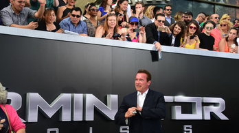 Születésnapján érkezett Budapestre Schwarzenegger a Terminátor-forgatás miatt