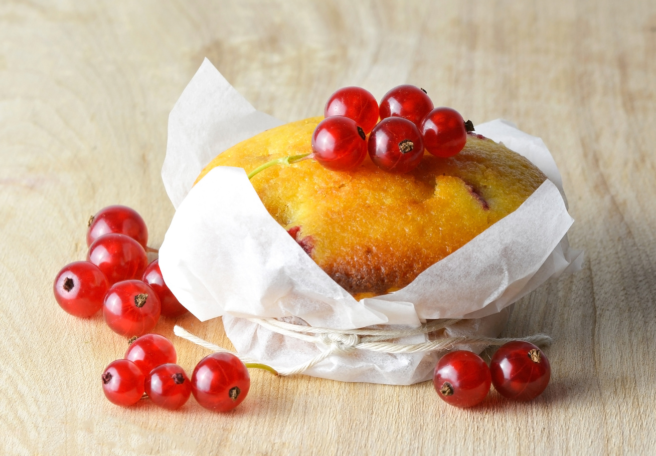 30 perces, gluténmentes muffin ribizlivel: senki nem veszi észre, hogy nem sima lisztből készül
