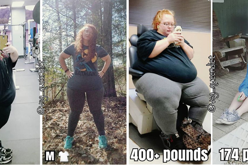 Majdnem 200 kiló volt, amikor fogyókúrázni kezdett: a fiatal lány két ember súlyától szabadult meg összesen
