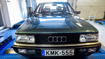 Totalcar Erőmérő: Audi 90 – 1984.