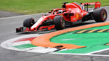 Vettel egy hajszállal előzte Hamiltont a harmadik szabadedzésen