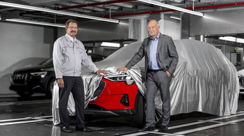 Elkezdődött az új villany-Audi gyártása