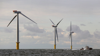 A világ legnagyobb tengeri szélerőművét avatták fel Angliában