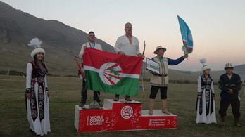Íjászatban jött az első magyar arany a Nomád Világjátékokon