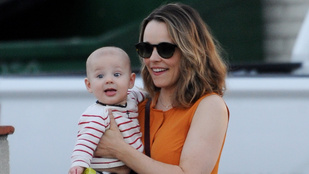 Íme, Rachel McAdams és az öthónapos cuki kisfia