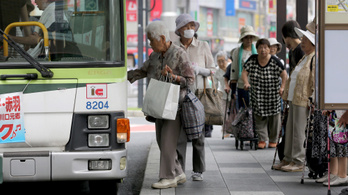 Japán lakosságának már ötöde 70 éven felüli