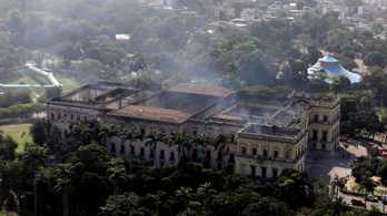 Tíz évig is eltarthat a leégett brazil múzeum helyreállítása
