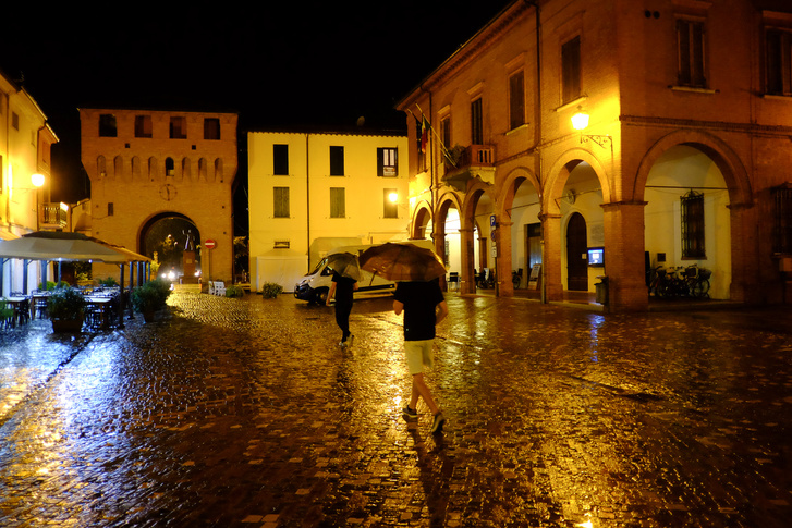 Bagnara di Romea meglepően aranyos városka