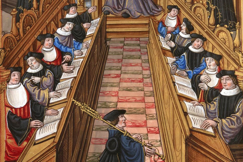 Élet a középkori egyetemeken: 4 karon lehetett tanulni