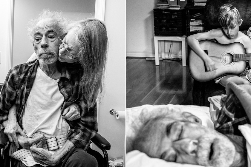 Parkinson-kórban és demenciában szenvedő apja életének utolsó hónapjait fotózta végig - Szívszorító képek