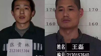 Rejtélyes szökés egy kínai börtönből: két férfit keresnek