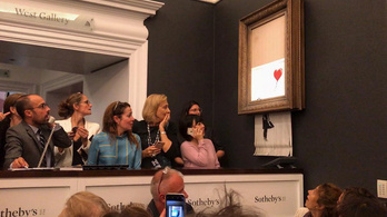 Mesterien trollkodott szét egy millió dolláros aukciót Banksy