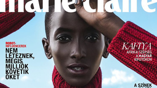 Egy Afrikából hazánkba menekült modellt tett a címlapjára a Marie Claire