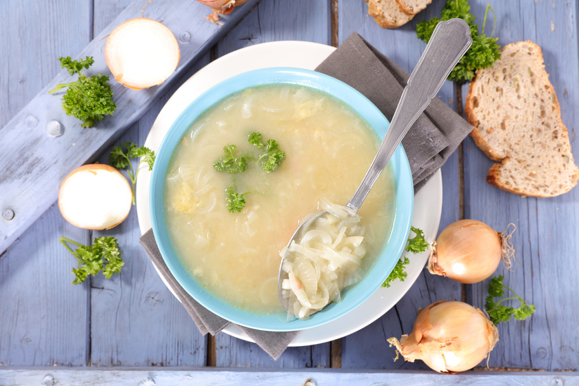 Triplahagymás leves: ezzel turbózd fel az immunrendszeredet