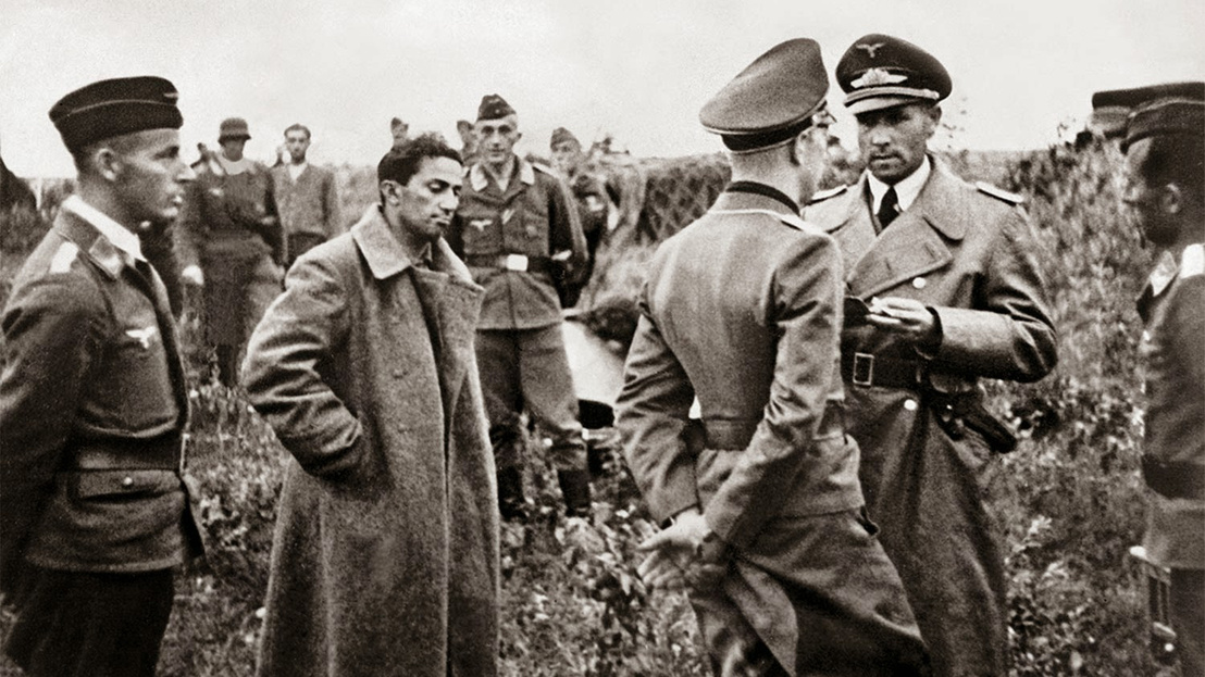 Stalin's son Yakov Dzhugashvili captured by the Germans, 1941 (1