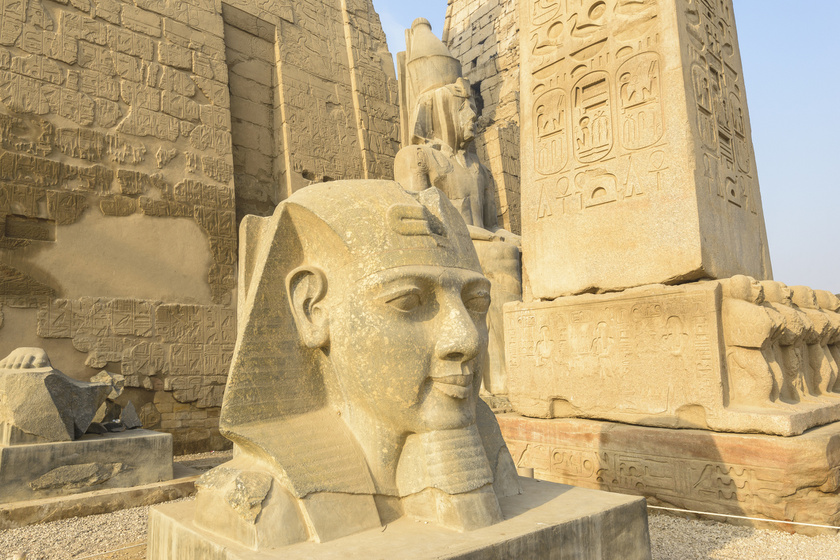 Lenyűgöző képen alkották újra az egyiptomi templomot: ilyen csodás lehetett régen