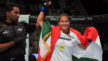 Magyarországnak is van már női MMA-világbajnoka