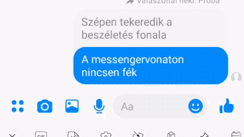 Mi ez a furcsa válaszolgatás a Messengerben?
