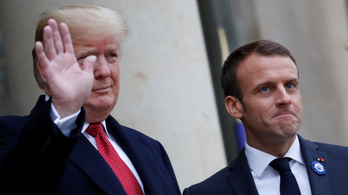 Trump kárörvendett egy sort a francia zavargásokon