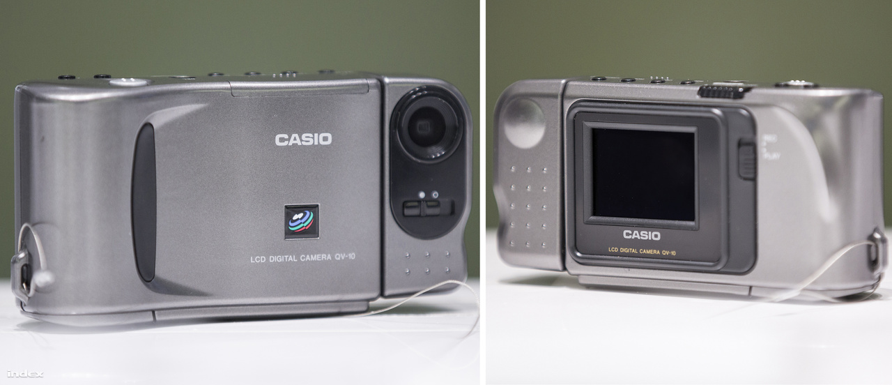 1994 novemberében mutatta be a Casio a QV-10, a világ első LCD kijelzővel felszerelt digitális fényképezőgépét, amin a kép elkészülte után azonnal vissza is lehetett azt nézni. A digitális fényképezés igazi úttörője volt ez a kis kompakt kamera.
