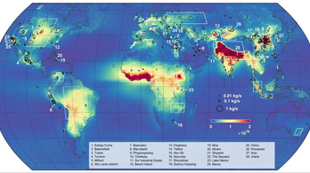 Elkészült a világ állatürülék-térképe