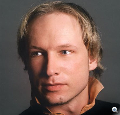 Anders Behring Breivik a feltételezett elkövető fotója