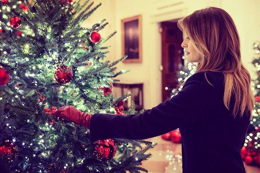 Álomszép a Fehér Ház karácsonyi díszítése - Melania Trump gyönyörűen kidekorálta