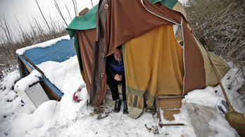 Egyre több hajléktalant űz a melegedőbe a havazás