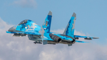 Lezuhant egy ukrán Szu-27-es vadászrepülőgép, a pilóta meghalt