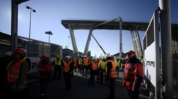 Jövőre új híd állhat az összeomlott genovai viadukt helyén