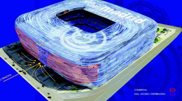 Átépítik a Real Madrid stadionját