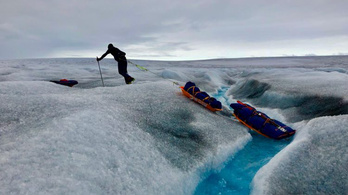 Először kelt át ember egyedül, segítség nélkül az Antarktikán