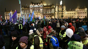 Hungarian protests roll into the new year