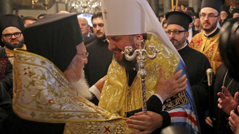 Szentesítették az ukrán-orosz ortodox egyházszakadást